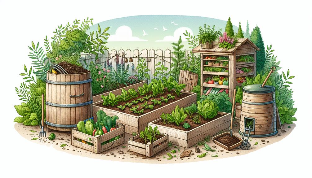 square foot garden compost solutions